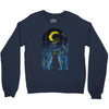 moon visitor Crewneck Sweatshirt