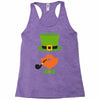 DABBİNG LEPRECHAUN Racerback Tank
