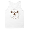 vitruvian robot Tank Top