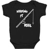 keeping it reel Baby Bodysuit