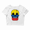 colombia till i die Crop Top