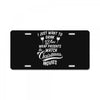 drink wine &amp; watch christmas movies License Plate