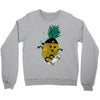 pineapple skateboarding Crewneck Sweatshirt