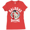 Rock Boxing Club Ladies Fitted T-Shirt
