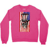 july 4th skull Crewneck Sweatshirt