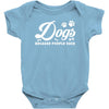 Dogs Because People Suck Baby Bodysuit