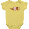 quadruple dip towe Baby Onesie