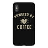 powered by coffee iPhoneX