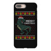ugly dinosaur merry christmas iPhone 8 Plus