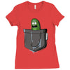 i'm in a pocket Ladies Fitted T-Shirt