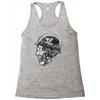 meat is murder Racerback Tank