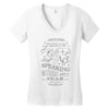 freedom Women's V-Neck T-Shirt