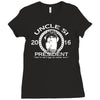 uncle si for president Ladies Fitted T-Shirt