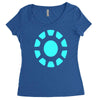 ironman logo avengers marvel comics gift Women's Triblend Scoop T-shirt