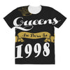 queens are born in 1998 All Over Women's T-shirt