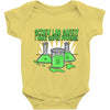 screw lab safety i want super powers Baby Onesie
