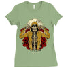 hip hop and rose Ladies Fitted T-Shirt