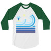 beach 3/4 Sleeve Shirt