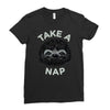 take a nap Ladies Fitted T-Shirt
