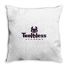toothless academy Throw Pillow