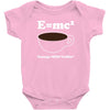M=Mc2 Energy=Milk X Coffee Baby Bodysuit