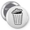 garbage ghost Pin-back button