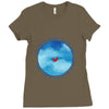 Angel (a235) Ladies Fitted T-Shirt