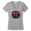 reaper mayhem Women's V-Neck T-Shirt