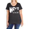 the matrix Ladies Curvy T-Shirt