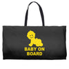 baby on board ! Weekender Totes