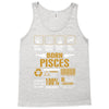 Born Pisces Multitasking Problem Solving Tees Tank Top