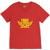 free mustache rides t shirt V-Neck Tee