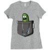i'm in a pocket Ladies Fitted T-Shirt