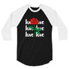 Love Rose 3/4 Sleeve Shirt