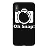 oh snap camera iPhoneX Case