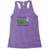 bring back dinosaurs Racerback Tank