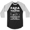 papa und tochter 3/4 Sleeve Shirt
