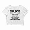 Aries Woman Crop Top