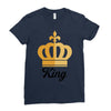 king Ladies Fitted T-Shirt