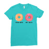 your wife my wife donuts Ladies Fitted T-Shirt