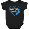 happy feet Baby Bodysuit