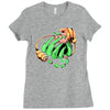 poison heart Ladies Fitted T-Shirt