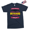 i never dreamed i'd grow up to be a super cool motocross mom but here Exclusive T-shirt