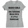 March Girls Ladies Fitted T-Shirt