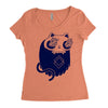 crystal seer Women's Triblend Scoop T-shirt