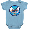 lucha libre   blue Baby Onesie