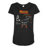 back to the future Maternity Scoop Neck T-shirt