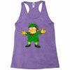 happy saint patrick day simpson Racerback Tank