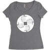 dj remix funny mens Women's Triblend Scoop T-shirt