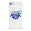 blue monster with horns iPhone 7 Case